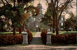 Memorial Gateway, Rutgers College New Brunswick, NJ Postcard Postcard