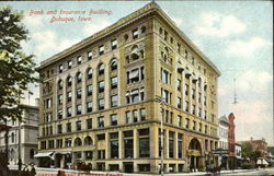 Bank And Insurance Building Postcard