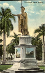 Kamehameha Statue Honolulu, HI Postcard Postcard