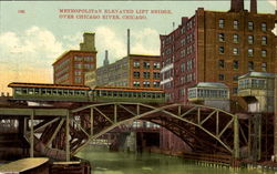 Metropolitan Elevated Lift Bridge Postcard