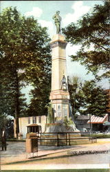 Soldiers Monument Postcard