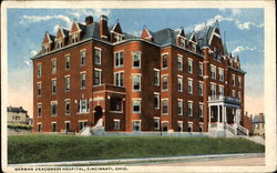 German Deaconess Hospital Cincinnati, OH Postcard Postcard