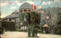 Residence Of Lorillard Spencer Newport, RI Postcard Postcard