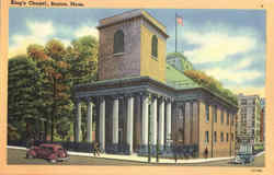 King's Chapel Postcard