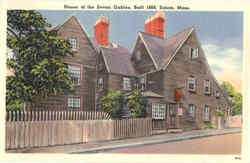 House of the Seven Gables Salem, MA Postcard Postcard