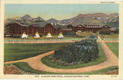 Glacier Park Hotel Glacier National Park, MT Postcard Postcard