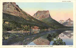 St. Mary Lake Postcard