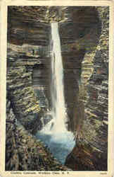 Cavern Cascade Watkins Glen, NY Postcard Postcard