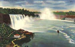 General View of Niagara Falls Postcard