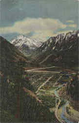 Ouray - Mt. Abram Scenic, CO Postcard Postcard