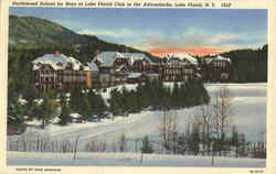 Northwood School for Boys at Lake Placid Club in the Adirondacks Postcard