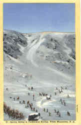 Spring Skiing in Tuckerman Ravine Postcard