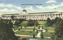 Grand Hotel Mackinac Island, MI Postcard Postcard