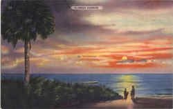 Florida Sunrise Scenic, FL Postcard Postcard