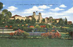 U. S. Naval Hospital, Balboa Park San Diego, CA Postcard Postcard