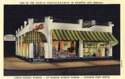 One of the Kents Restaurants Atlantic City, NJ Postcard Postcard