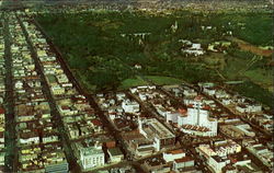 Aerial View Of San Diego And Balboa Park California Postcard Postcard