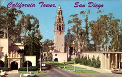 California Tower San Diego, CA Postcard Postcard