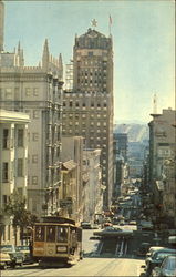 The Powell Street Cable Car Postcard