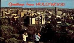 Greetings From Hollywood California Postcard Postcard