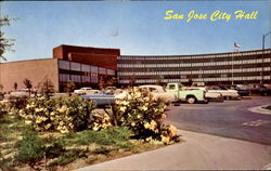 San Jose City Hall California Postcard Postcard