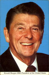 Ronald Reagan Postcard Postcard