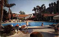 Hotel Bel-Air, 701 Stone Canyon Road Los Angeles, CA Postcard Postcard