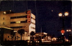 Cobs Studios At Night Los Angeles, CA Postcard Postcard