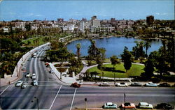 General Douglas Mac Arthur Park Los Angeles, CA Postcard Postcard