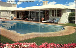 Bob Hope's Palm Springs Home California Postcard Postcard