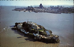 Alcatraz Island Postcard