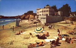 Seabright Beach Santa Cruz, CA Postcard Postcard