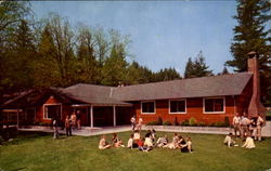 Fireside Hall And Administration Building, Mission Springs Conference Grounds Postcard