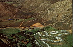 Aerial View Of Lawrence Welk's Country Club Village, Hwy 395 Postcard