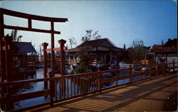 Japanese Village And Deer Park Postcard