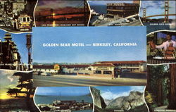 Golden Bear Motel, 1620 Sab Pablo Ave Postcard