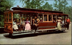 The Cable Cars, Knott's Berry Farm Postcard