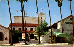 Famous Pasadena Playhouse California Postcard Postcard