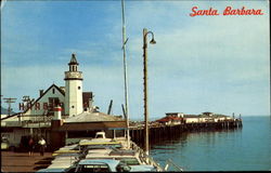 Santa Barbara Fishing Pier Postcard