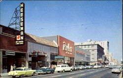 Sacramento Downtown, K Street near 10th St Postcard