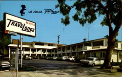 La Jolla Trave Lodge Postcard