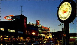 Quaint Fisherman's Wharf San Francisco, CA Postcard Postcard