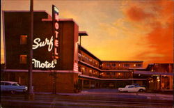 Surf Motel, 2265 Lombard St. U. S. Hwy. 101 Postcard