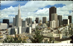 Financial Center Of The West San Francisco, CA Postcard Postcard