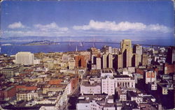 San Francisco From Top Of The Mark California Postcard Postcard