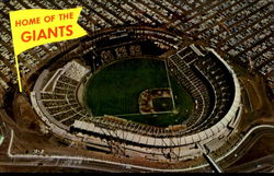 Home Of The Giants Postcard