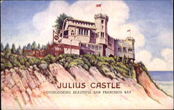 Julius Castle, Telegraph hill San Francisco, CA Postcard Postcard