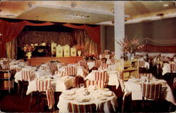 Dining Room Of Tahoe Biltmore Lake Tahoe, CA Postcard Postcard