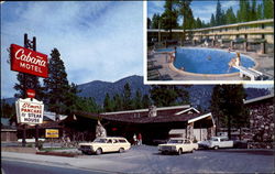 Cabana Motel, P. O. Box 4130 Postcard