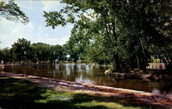 Gibson Park Great Falls, MT Postcard Postcard